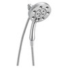 Delta 58472-PR Universal Showering Components H2Okinetic In2ition 4-Setting Two-in-One Shower, Lumicoat Chrome