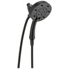 58472-BL Universal Showering Components H2Okinetic In2ition 4-Setting Two-in-One Shower, Matte Black