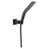 Delta 55799-BL Universal Showering Components H2Okinetic 3-Setting Wall Mount Hand Shower, Matte Black