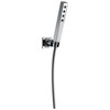 55567-PR Universal Showering Components H2Okinetic Single-Setting Adjustable Wall Mount Hand Shower, Lumicoat Chrome