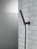 55085-BL Grail Premium Single-Setting Adjustable Wall Mount Hand Shower, Matte Black