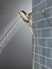 Delta 54910-PN-PR-PK Universal Showering Components 7-Setting SureDock Magnetic Hand Shower, Lumicoat Polished Nickel