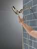 Delta 54910-PN-PR-PK Universal Showering Components 7-Setting SureDock Magnetic Hand Shower, Lumicoat Polished Nickel