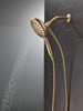 Delta 54910-CZ-PR-PK Universal Showering Components 7-Setting SureDock Magnetic Hand Shower, Lumicoat Champagne Bronze