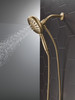 Delta 54910-CZ-PR-PK Universal Showering Components 7-Setting SureDock Magnetic Hand Shower, Lumicoat Champagne Bronze