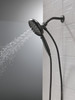Delta 54910-BL-PK Universal Showering Components 7-Setting SureDock Magnetic Hand Shower, Matte Black