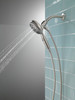 54810-SS-PK Universal Showering Components 7-Setting SureDock Magnetic Hand Shower, Stainless