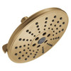 Delta 52688-CZ-PR Universal Showering Components H2Okinetic 3-Setting Raincan Shower Head, Lumicoat Champagne Bronze
