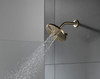 Delta 52688-CZ-PR Universal Showering Components H2Okinetic 3-Setting Raincan Shower Head, Lumicoat Champagne Bronze