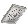 Delta 52684-SS-PR Universal Showering Components H2Okinetic 3-Setting Raincan Shower Head, Lumicoat Stainless
