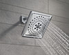 Delta 52684-PR Universal Showering Components H2Okinetic 3-Setting Raincan Shower Head, Lumicoat Chrome