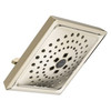 Delta 52684-PN-PR Universal Showering Components H2Okinetic 3-Setting Raincan Shower Head, Lumicoat Polished Nickel
