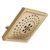 Delta 52684-CZ-PR Universal Showering Components H2Okinetic 3-Setting Raincan Shower Head, Lumicoat Champagne Bronze