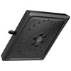 Delta 52684-BL Universal Showering Components H2Okinetic 3-Setting Raincan Shower Head, Matte Black