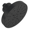 Delta 52668-BL Universal Showering Components H2Okinetic 5-Setting Contemporary Raincan Shower Head, Matte Black