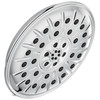 Delta 52487-PR Universal Showering Components H2Okinetic 4-Setting Shower Head with Ultrasoak, Lumicoat Chrome
