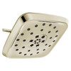 Delta 52460-PN-PR Universal Showering Components H2Okinetic 4-Setting Shower Head with UltraSoak, Lumicoat Polished Nickel
