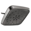 52460-KS-PR Universal Showering Components H2Okinetic 4-Setting Shower Head with UltraSoak, Lumicoat Black Stainless