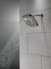 52460-KS-PR Universal Showering Components H2Okinetic 4-Setting Shower Head with UltraSoak, Lumicoat Black Stainless