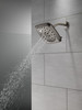 52460-KS-PR Universal Showering Components H2Okinetic 4-Setting Shower Head with UltraSoak, Lumicoat Black Stainless