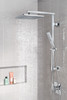 52159-PR25 Universal Showering Components Single-Setting Metal Raincan Shower Head, Lumicoat Chrome