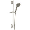 51386-SS-PR Universal Showering Components 3-Setting Slide Bar Handshower, Lumicoat Stainless
