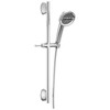 51386-PR Universal Showering Components 3-Setting Slide Bar Handshower, Lumicoat Chrome