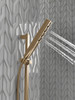Delta 51140-CZ-PR Universal Showering Components H2Okinetic Hand Shower 1.75 GPM w/Slide Bar 4S, Lumicoat Champagne Bronze