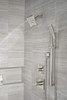 50570-SS-PR Universal Showering Components Square Wall Elbow for Hand Shower, Lumicoat Stainless