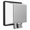 50570-PR Universal Showering Components Square Wall Elbow for Hand Shower, Lumicoat Chrome