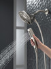 75510SN Universal Showering Components Combo H2O HSSH 1.75 GPM MagnaTite 5S, Spotshield Brushed Nickel