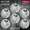 75491SN Universal Showering Components In2ition 4-Setting Two-in-One Shower, Satin Nickel