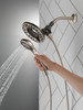 75491SN Universal Showering Components In2ition 4-Setting Two-in-One Shower, Satin Nickel