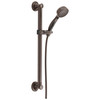 51900-RB Universal Showering Components ActivTouch 9-Setting Hand Shower with Traditional Slide Bar / Grab Bar, Venetian Bronze
