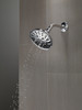Delta 52669Universal Showering Components H2Okinetic 5-Setting Traditional Raincan Shower Head, Chrome
