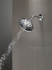 Delta 52669Universal Showering Components H2Okinetic 5-Setting Traditional Raincan Shower Head, Chrome