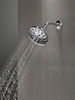 Delta 52669Universal Showering Components H2Okinetic 5-Setting Traditional Raincan Shower Head, Chrome
