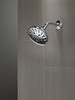Delta 52669Universal Showering Components H2Okinetic 5-Setting Traditional Raincan Shower Head, Chrome