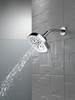 Delta 52663Universal Showering Components 5-Setting H2Okinetic Shower Head, Chrome