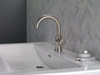 Delta 559HAR-SS-DST Trinsic Single Handle Bathroom Faucet, Stainless
