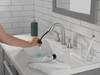 35775-SSPD-PR-DST Stryke Two Handle Widespread Pull Down Bathroom Faucet, Lumicoat Stainless
