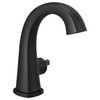 Delta 577-BLMPU-LHP-DST Stryke Single Handle Bathroom Faucet Less Handle, Matte Black