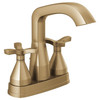 Delta 257766-CZMPU-DST Stryke Centerset Faucet, Champagne Bronze
