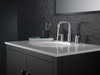Delta 35849LF Nicoli Two Handle Widespread Bathroom Faucet, Chrome