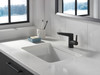 Delta 572-BLMPU-DST Galeon Single Handle Bathroom Faucet, Matte Black