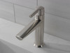 Delta 571-SS-PR-MPU-DST Galeon Single Handle Bathroom Faucet, Lumicoat Stainless