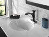 557-BLMPU-DST Dorval Single Handle Bathroom Faucet, Matte Black