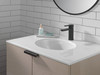 Delta 581LF-BLGPM-PP Modern Single Handle Project Pack Bathroom Faucet, Matte Black