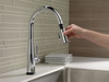 9113TV-DST Essa VoiceIQ Single Handle Pull Down Faucet with Touch2O Technology, Chrome