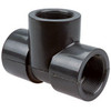 Nibco CA09850-B25 451233 1 THD TEE PVC 80, Threaded Tee FPT x FPT x FPT - PVC Schedule 80, 4512-3-3  - Box of 25
